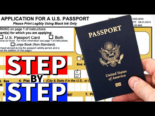 How To Apply For First US Passport 2024 