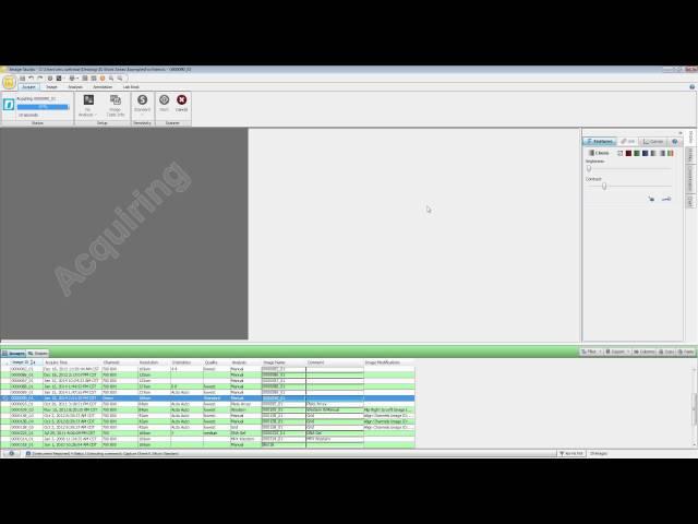 Image Studio 5.0 for C‑DiGit ‑ Image Acquisition
