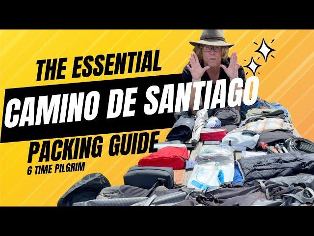 Packing for the Camino De Santiago - the must-have list!