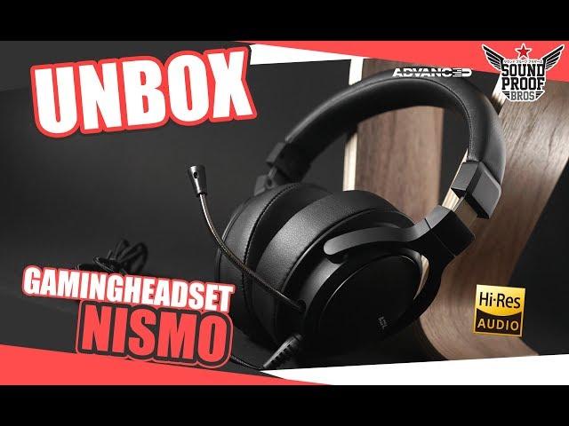 UNBOX ADVANCED NISMO Audiophile Gaming Headphones By Soundproofbros