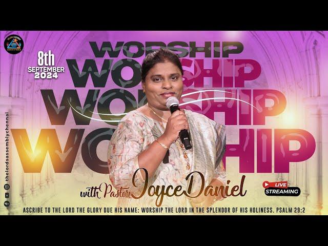 Worship with Pastor JOYCE DANIEL || 8th September 2024 || THE LORD'S ASSEMBLY.