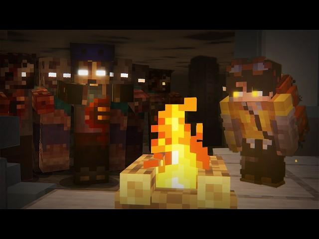 Surviving a Realistic Zombie Apocalypse in Minecraft