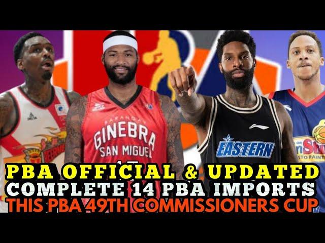 PBA OFFICIAL & UPDATED COMPLETE IMPORTS THIS PBA 49TH COMMISSIONERS CUP | PBA UPDATES