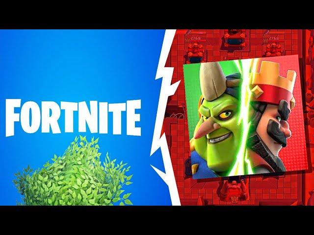 CLASH ROYALE x FORTNITE Collab!? What is this?