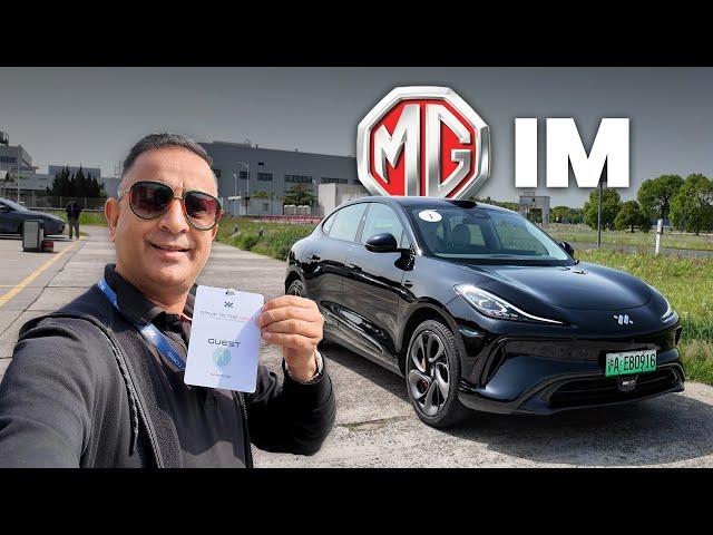 I Went to China to Test Drive the MG IM EV - Lokesh Oli