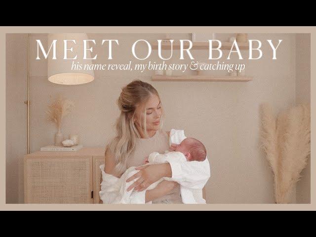 MY BIRTH STORY | positive natural labour & birth of our first son!
