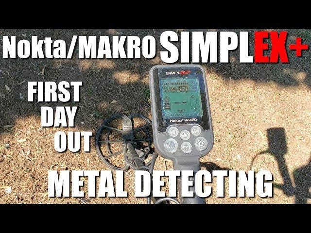 Metal Detecting:  Nokta Makro Simplex - First Day Out