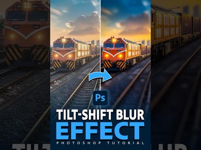 Tilt-Shift blur effect in Photoshop