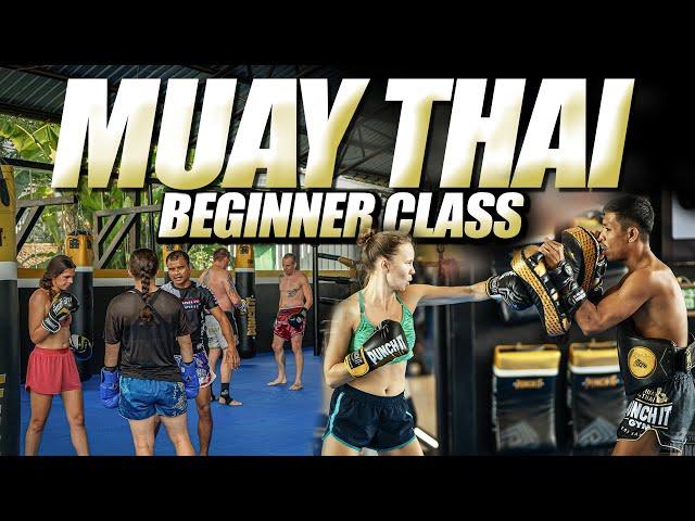 Kickstart Your Muay Thai Journey: Beginner Class at Punch It Gym Koh Samui!