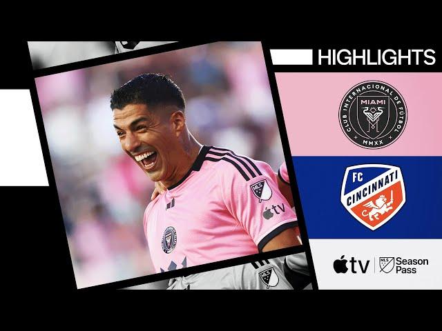 Inter Miami CF vs. FC Cincinnati | Battle for the East! | Full Match Highlights | August 24, 2024