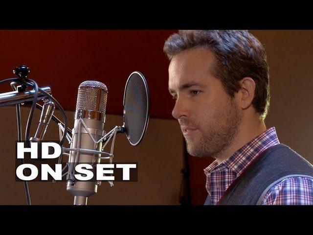 Turbo: Ryan Reynolds Voicing his Character for the Movie | ScreenSlam