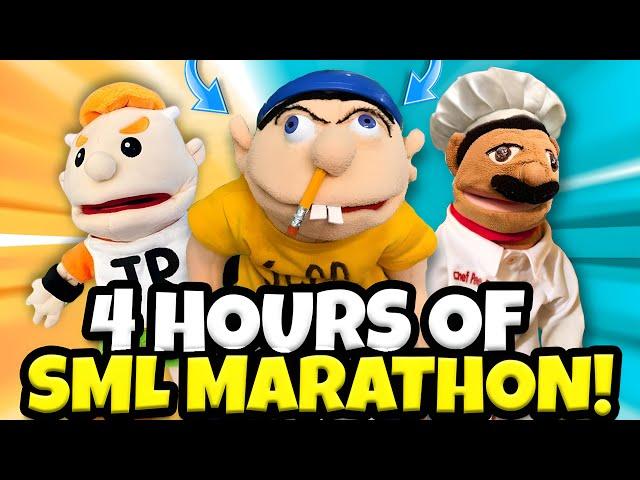 *4 HOURS* OF SML MARATHON! (FUNNIEST JEFFY VIDEOS)