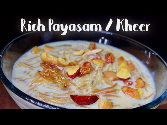 BEST SEMIYA PAYASAM | VERMICELLI KHEER RECIPE | தமிழ் | हिंदी | Sugar and Spice Cooking