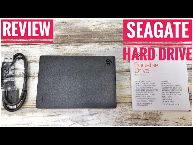 REVIEW Seagate Portable 2TB External Hard Dive HDD usb 3.0 LOVE IT