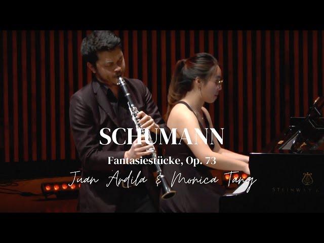 Schumann Fantasiestüke Op.73 for Clarinet and Piano- Juan Ardila/Monica Tang