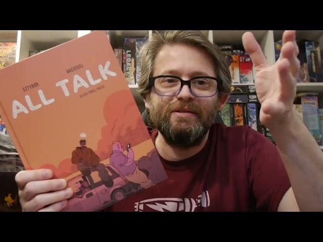 All Talk is an intriguing graphic novel about gangs and toxic masculinity