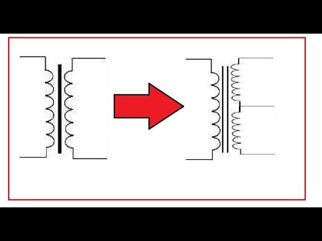 Trafo modifiyesi- Tek sargı trafoyu çift sargıya dönüştürmek.