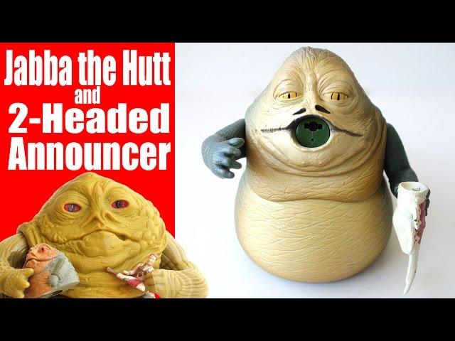 Spitting Jabba the Hutt with 2-Headed Announcer Review (Hasbro Star Wars)