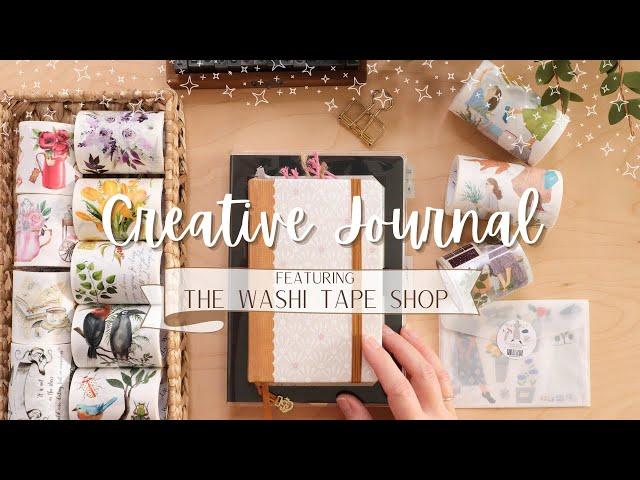 Creative Journal with Me | Chatty Video Featuring The Washi Tape Shop