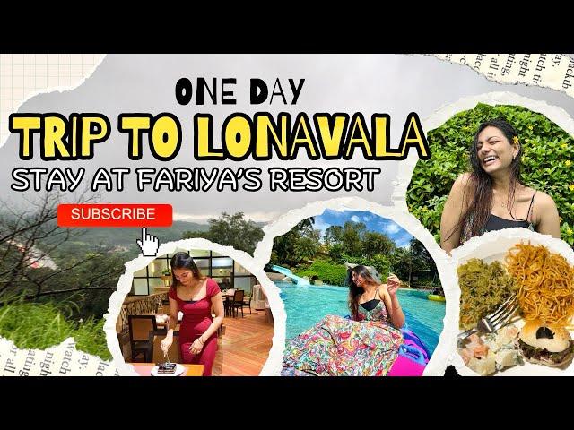 Luxurious budget stay at Lonavala | Fariyas resort | birthday vlog | Shaurya Singh | one day trip‼️