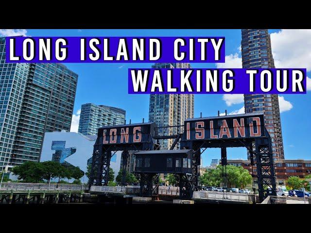 Gantry Plaza State Park | Long Island City | Queens, New York  Walking Tour