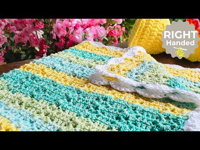 Create a Beautiful Wandering Granny Crochet Blanket the Easy Way!