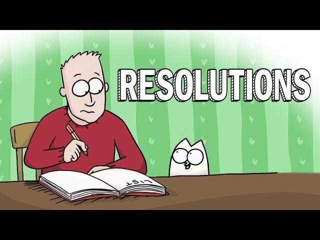 New Year Resolutions - Simon's Cat | GUIDE TO