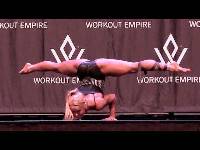 Beautiful Fitness Routine by Norwegian Tina Larsen