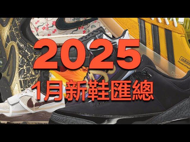 【2025】1月新鞋汇总 Louis Vuitton Kobe Nike Adidas New Balance SB Dunk 庫裏 黑猫 北卡蓝 慈善款 小众款 潮鞋哪里买