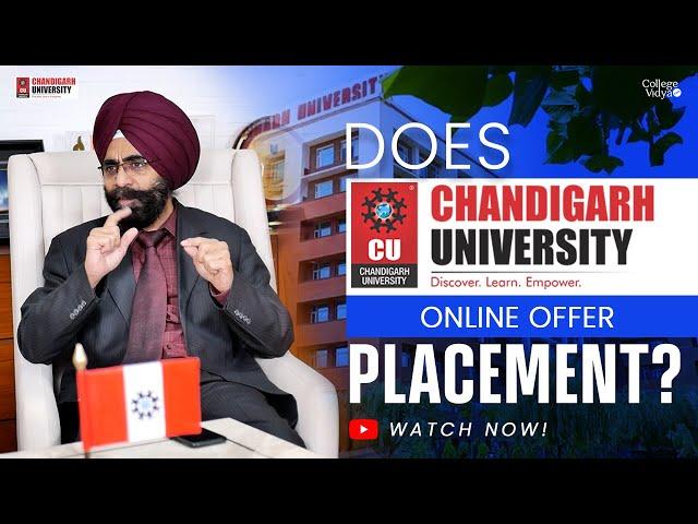 Does Chandigarh Online University offer placement Assistance #100percentplacement