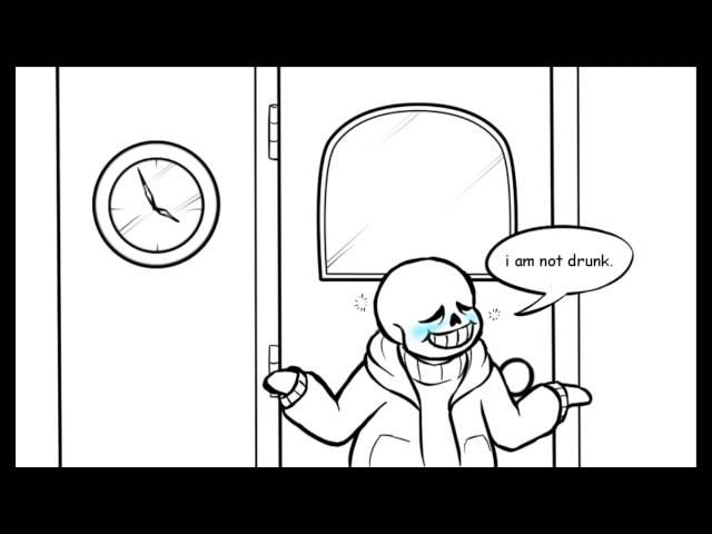 Sans is not Drunk - Undertale Comic Dub