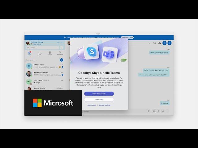 The Next Chapter: From Skype to Teams