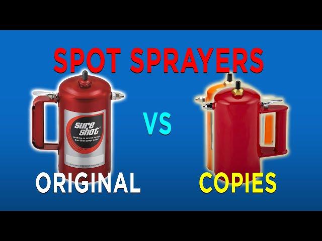 Spot Sprayers.  Which one is repairable?