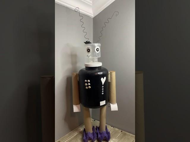 Sıfır atık robot projesi.  // #sıfıratık #geridönüşüm