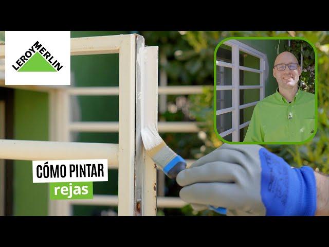 Cómo pintar rejas de hierro | LEROY MERLIN