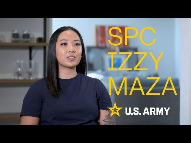 How SPC Izzy Maza found her people in the U.S. Army