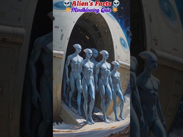 Alien's Facts - Mindblowing Quiz #aliens #aliensquiz #ufoquiz #youtubeshortsquiz