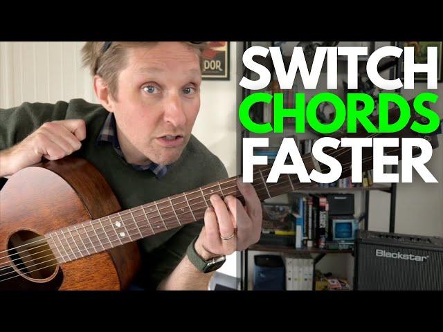 Switch Chords Faster - Tiny Tuesday Tips with sTuart!