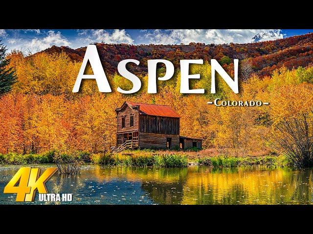 Aspen (4K UHD) - Stunning Fall Scenery in Colorado | Cinematic Drone Footage