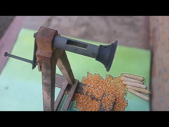 How to Make a Simple Corn Sheller at Home | DIY 