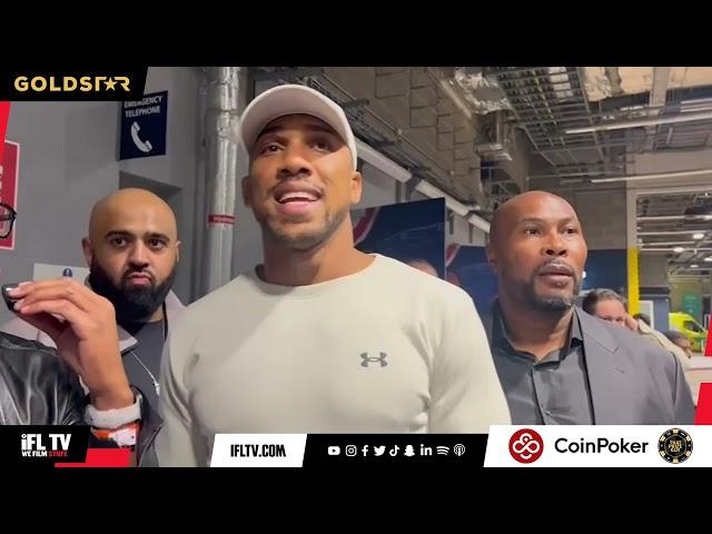 “NEVER UNDERESTIMATE YOUR OPPONENT” - ANTHONY JOSHUA'S IMMEDIATE REACTION TO HIS KO LOSS TO DUBOIS