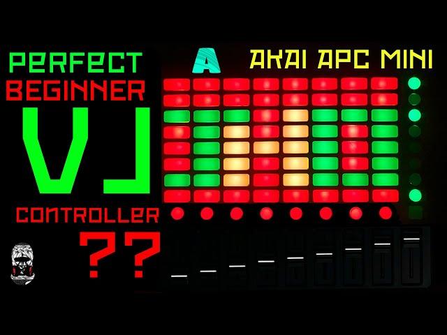 The Perfect RESOLUME BEGINNER VJ Controller?? --AKAI APC MINI Review