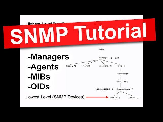 SNMP Tutorial (Updated with Visuals)