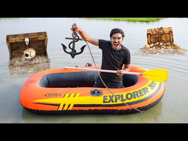 Treasure Hunt Underwater in Old Johad | जोहड़ में मिली रहस्यमयी चीज़े