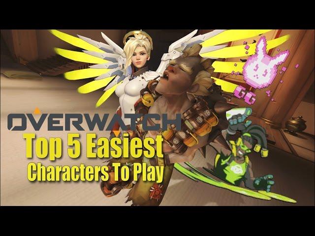 N00b Overview - Top 5 Easiest Characters to Play as a N00b in Overwatch for