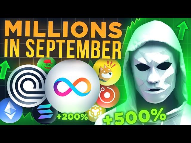 SEPTEMBER WILL BE HUGE! YOU ONLY NEED 10 TOKENS TO REACH THE MILLIONAIRE LEVEL!