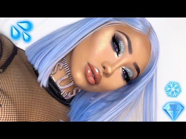ICY HOLIDAY GLAM MAKEUP TUTORIAL | Melly Sanchez