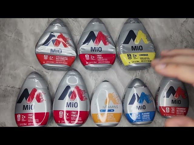 MiO Sugar Free Zero Calories Liquid Water Enhancer Fruit Punch, Lemonade, Blueberry, Strawberry