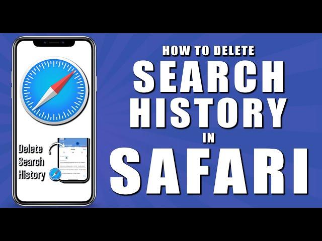 How to delete search history in safari (2024)