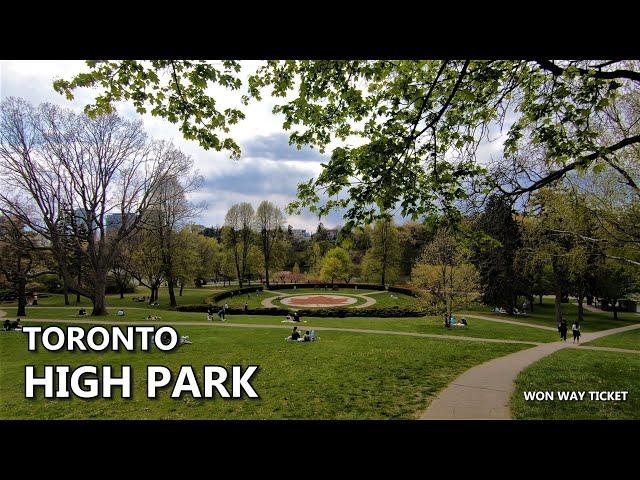 [4K]  Toronto Walk - High Park Walking Tour | Toronto's Largest Public Park